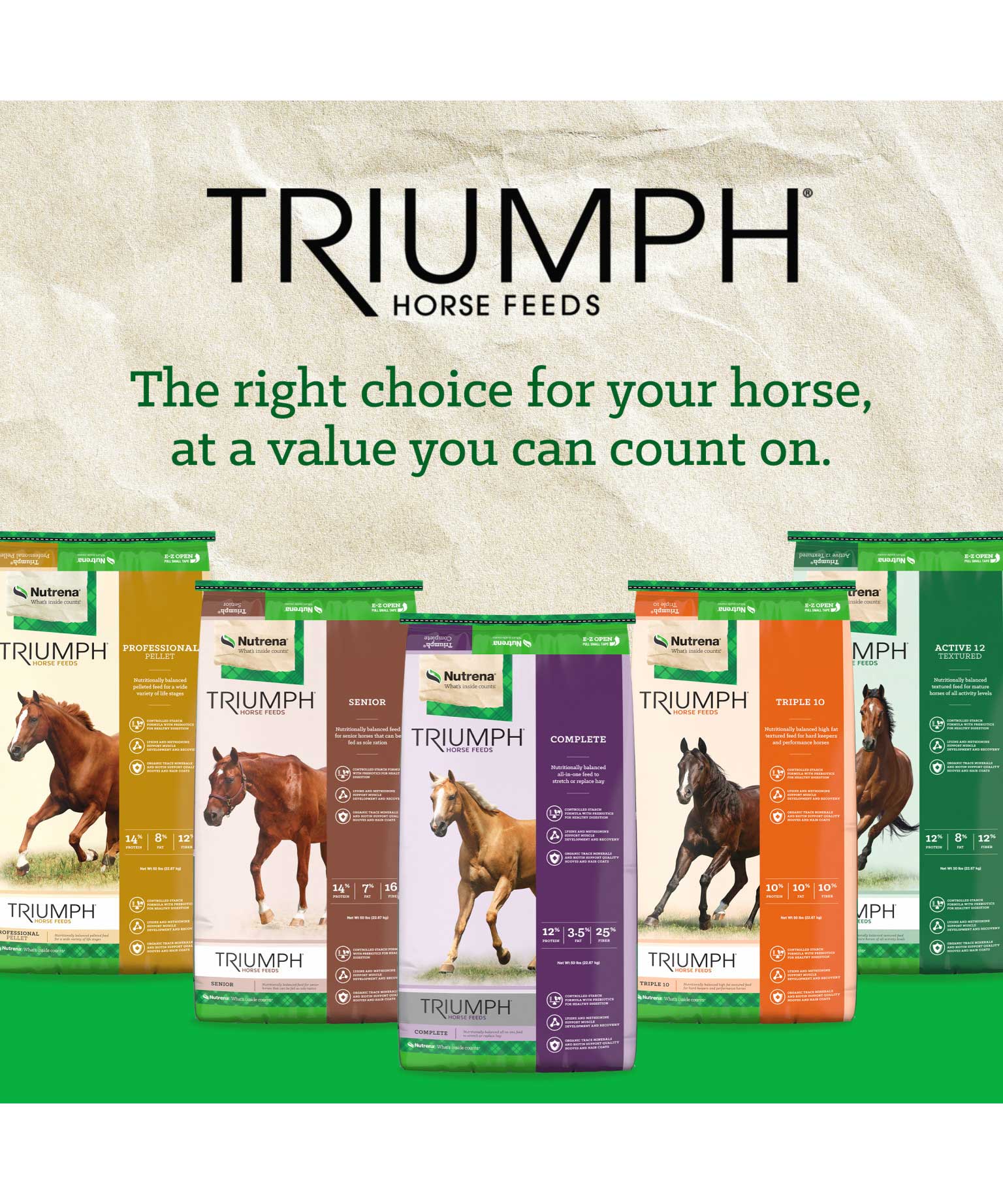 Nutrena Triumph 12-8 Horse Pellet - Image 8