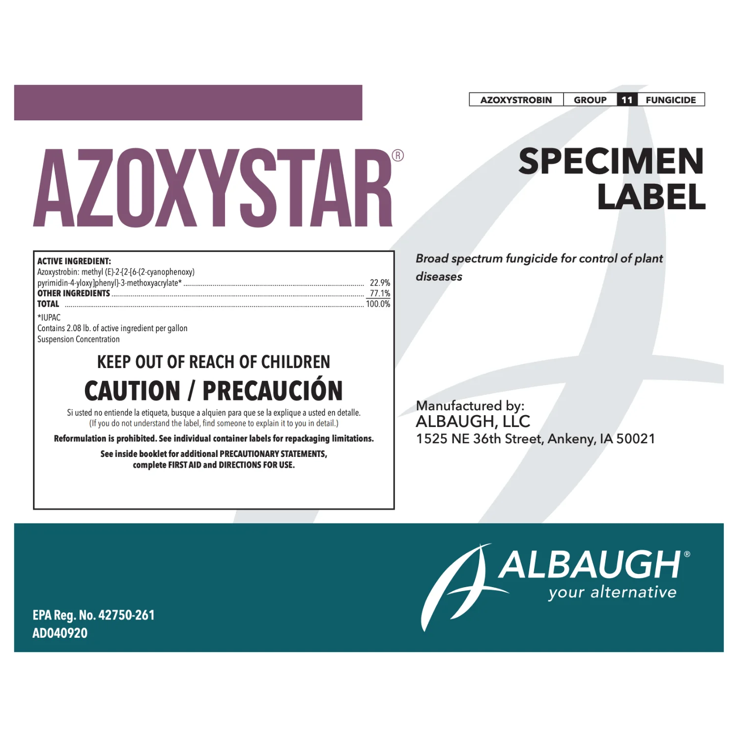 AzoxyStar® Fungicide (22.9% Azoxystrobin) - Image 2