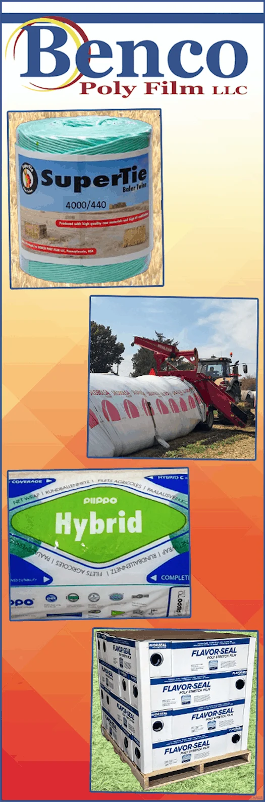 Bale Wrap 20"x 6000' - Flavor Seal - Image 2
