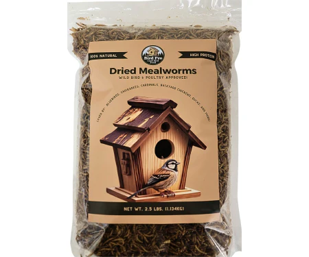 Bird Pro Premium Dried Mealworms - Image 2