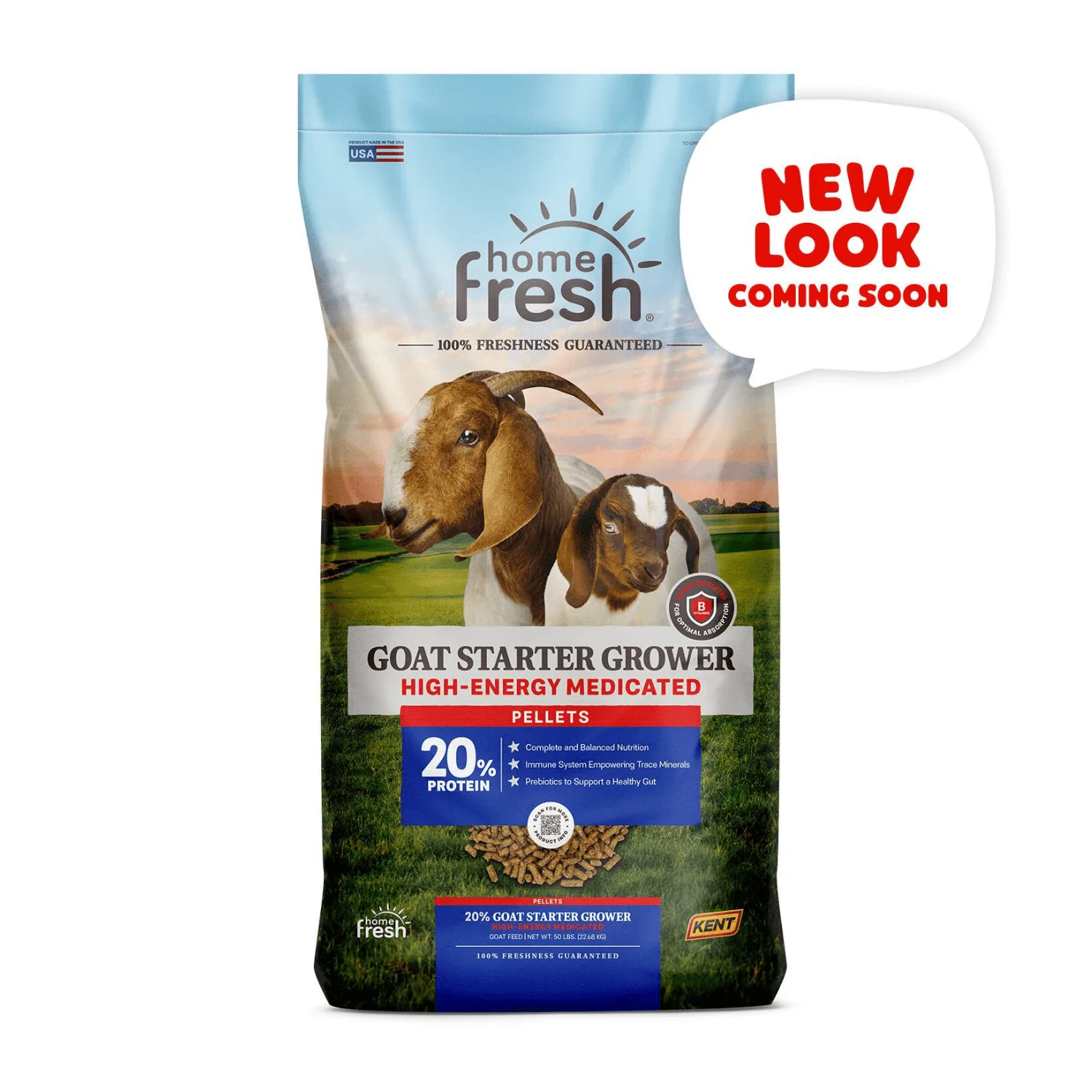 Blue Seal® Home Fresh® 20 Goat Start & Grow HE 20R – 50 lb