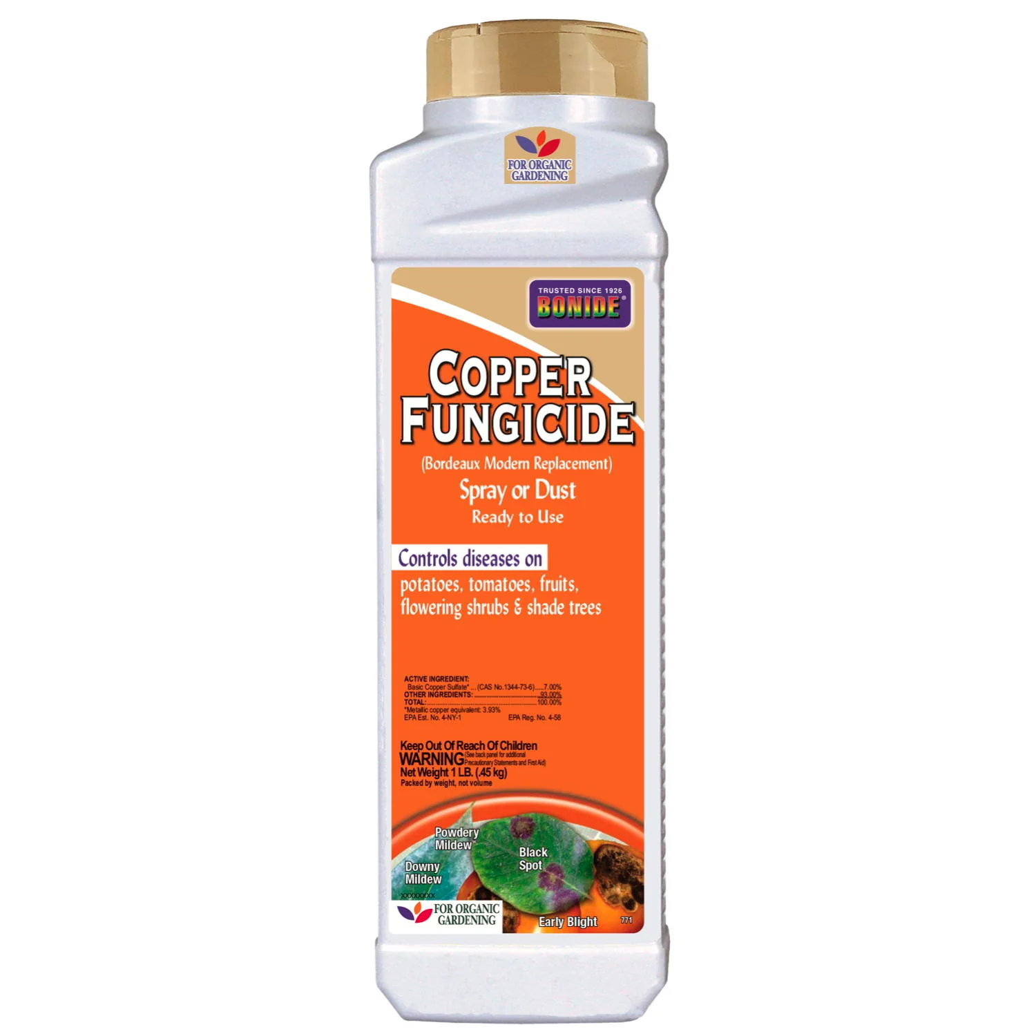 Bonide Copper Fungicide Dust or Spray