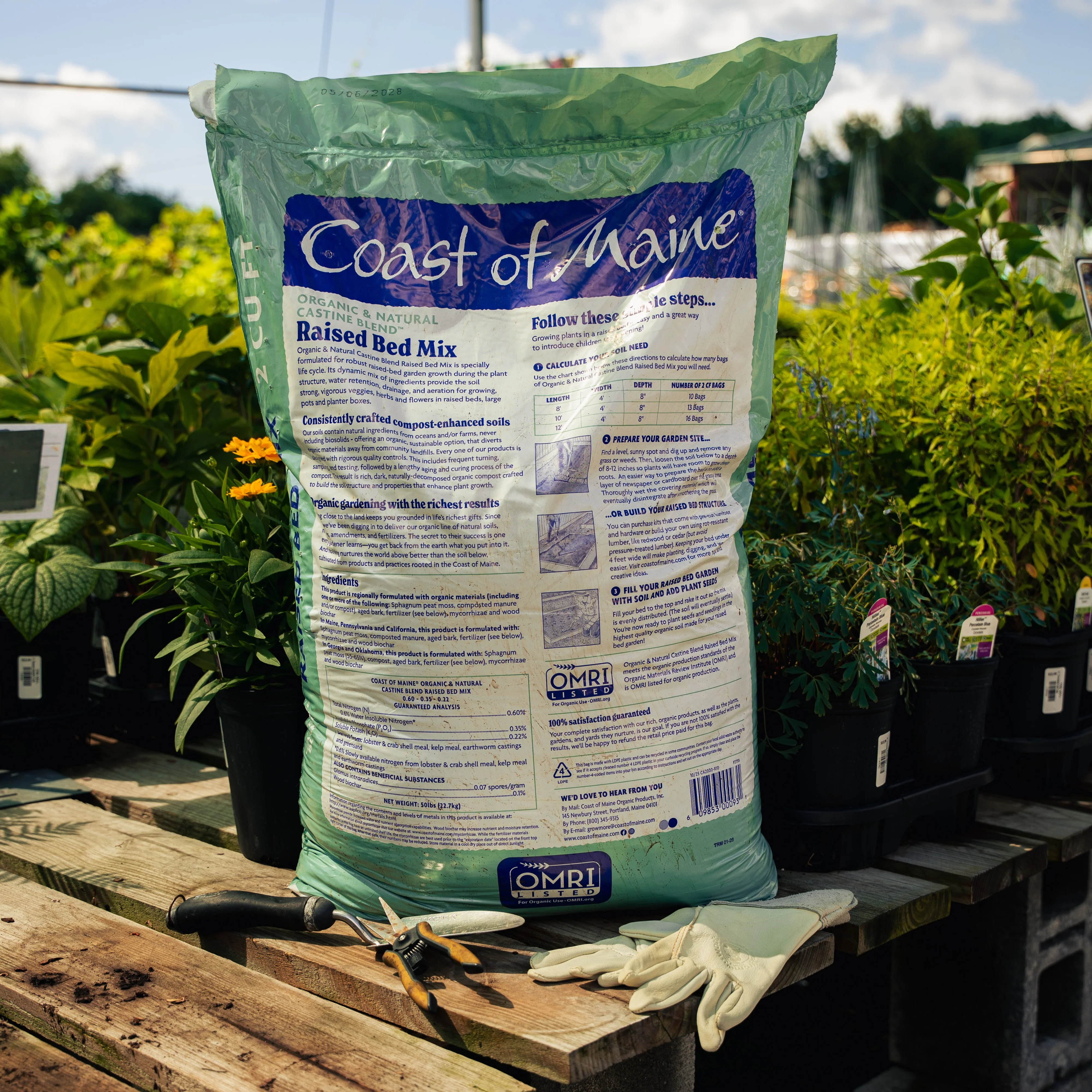 Coast of Maine Castine Blend Organic and Natural Raised Bed Mix - Image 2