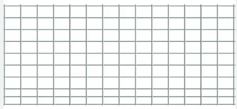Cattle Fence Panel 4 gauge - 50 in x 16 ft