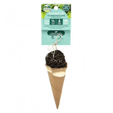 Oxbow Celebration Ice Cream Cone Small Pet Treat