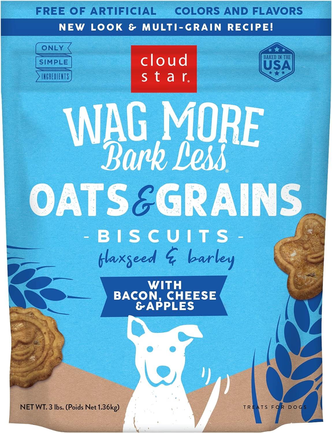 Wag More Bark Less Bacon, Cheese and Apple Oven Baked Dog Treats - Image 2