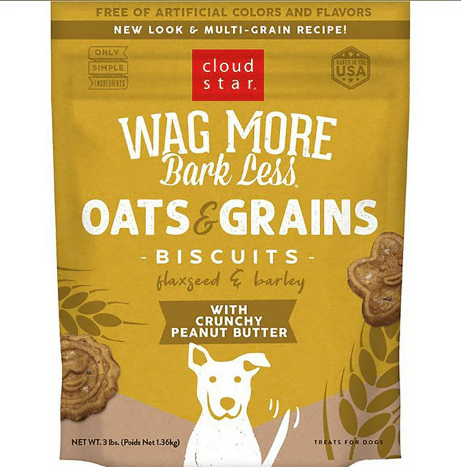 Wag More Bark Less Crunchy Peanut Butter Oven Baked Dog Treats - Image 2