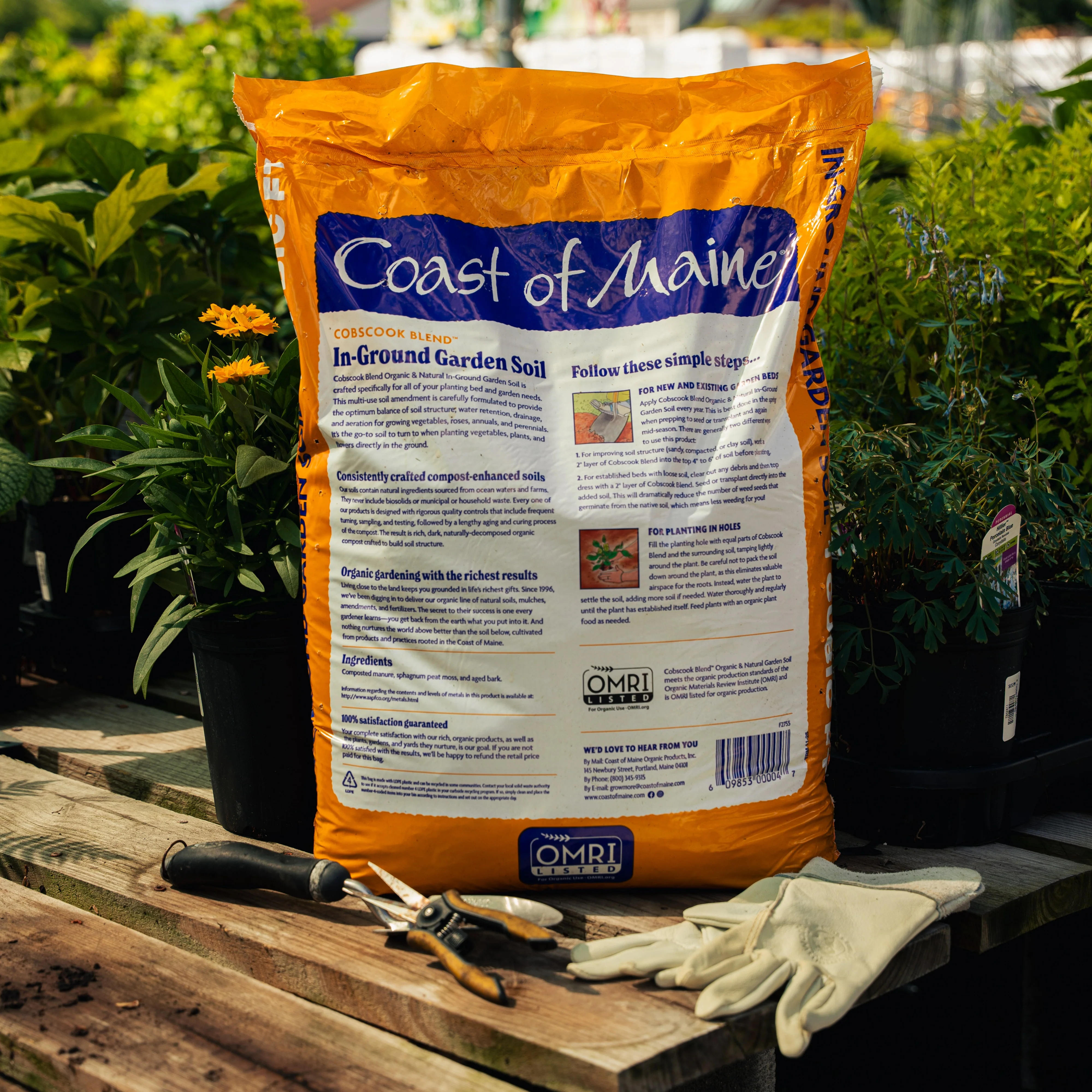 Coast of Maine Cobscook Organic Garden Soil - Image 2
