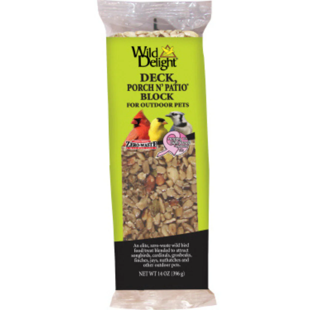Wild Delight Deck, Porch n' Patio Outdoor Wild Bird Block
