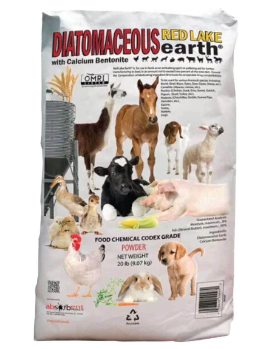 Diatomaceous Earth, 40 lb