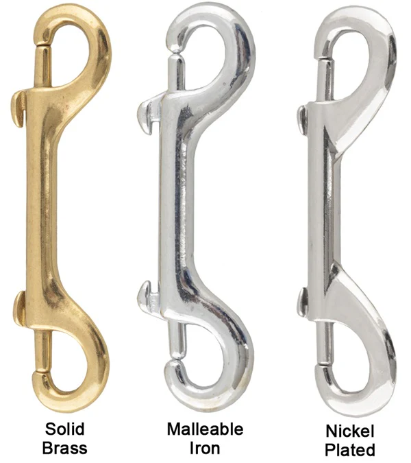 Double End Solid Brass Snap – 4.75 Inch