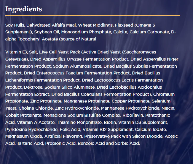 Poulin Grain E-Tec Carb Safe Pellet Horse Feed - Image 3