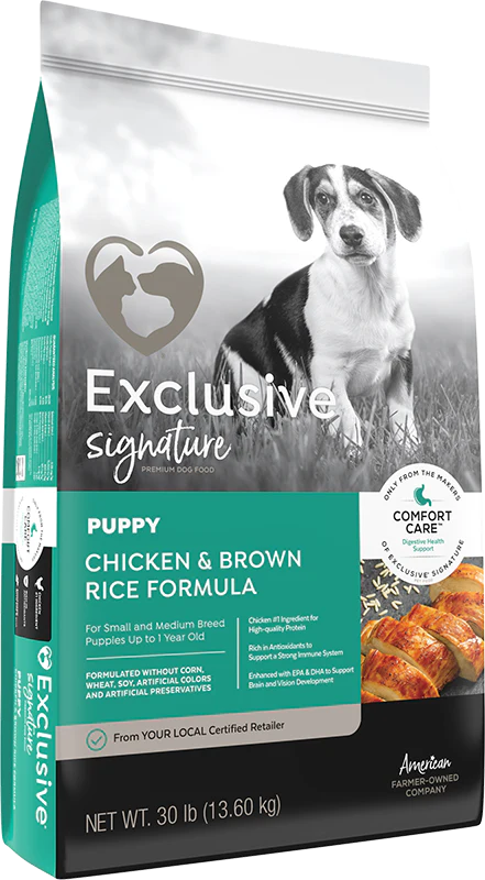 Exclusive Puppy Chicken & Rice Dry Dog Food