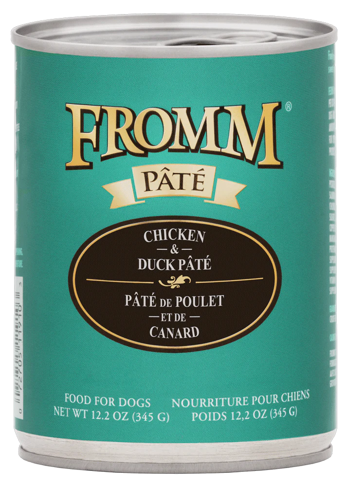 Fromm Chicken and Duck Pate Canned Dog Food