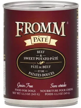 Fromm Beef and Sweet Potato Canned Dog Food