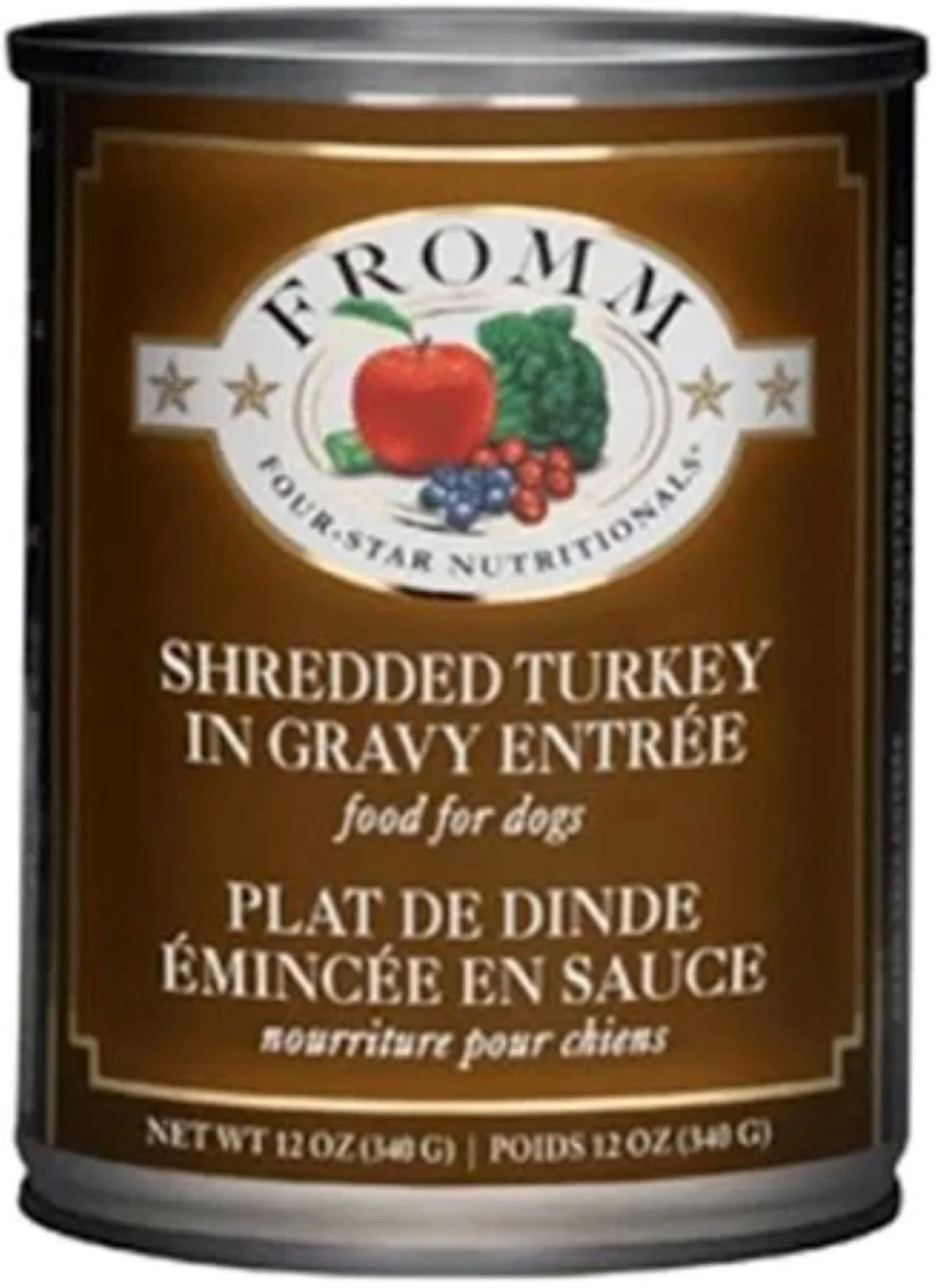 Fromm Shredded Turkey in Gravy Canned Dog Food