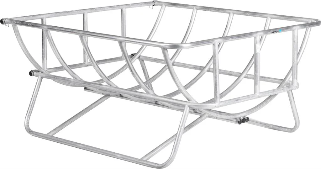 Galvanized Cradle Livestock and Horse Bale Feeder - Image 3