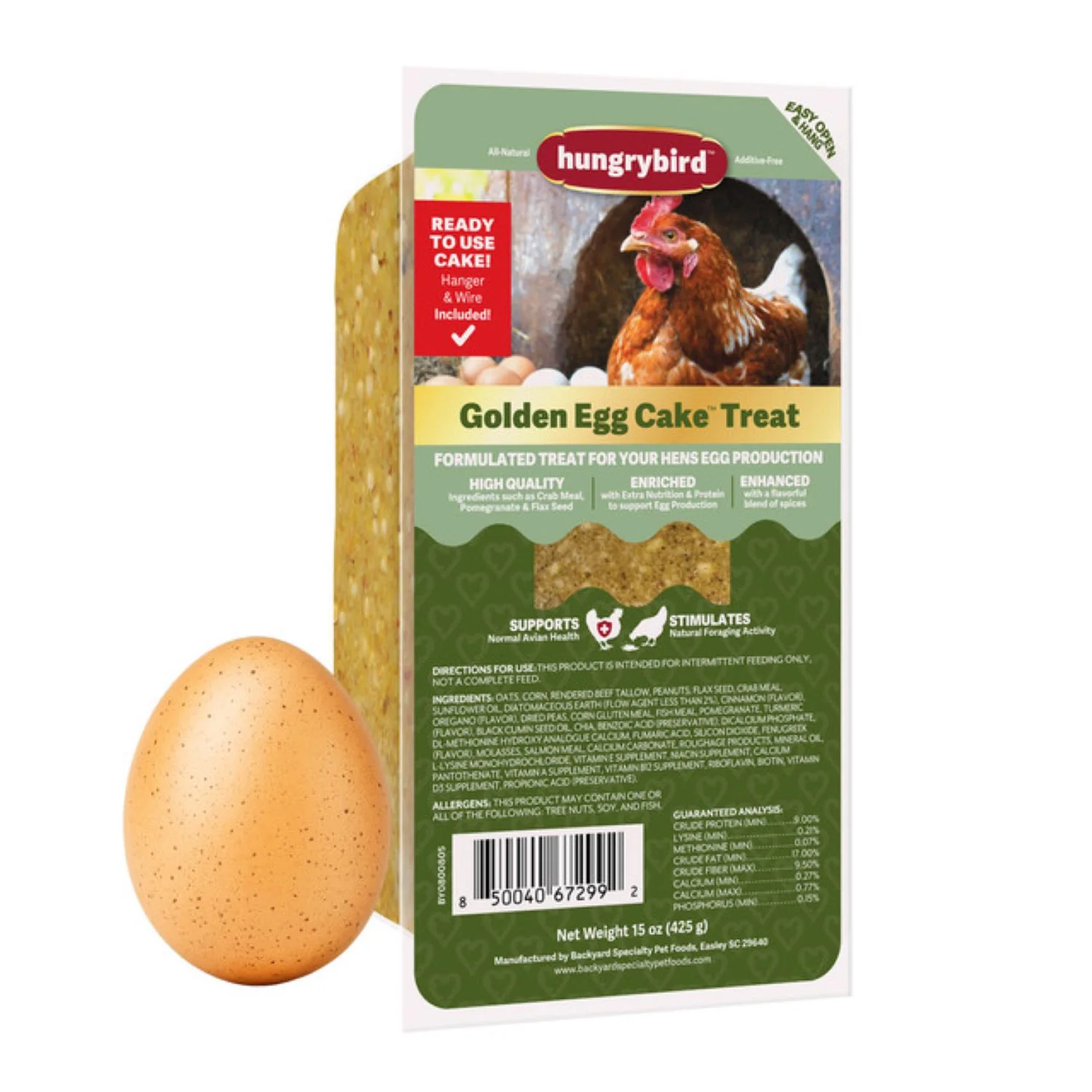 Hungrybird Golden Egg Suet Chicken Treat