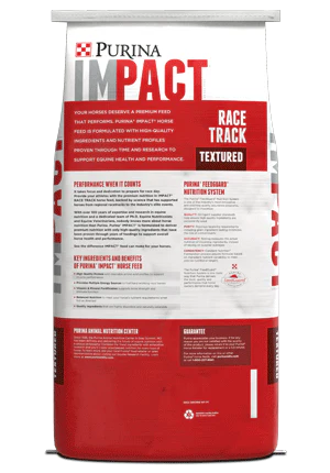 Purina Impact Race Track 12-8 Horse Feed - Image 2