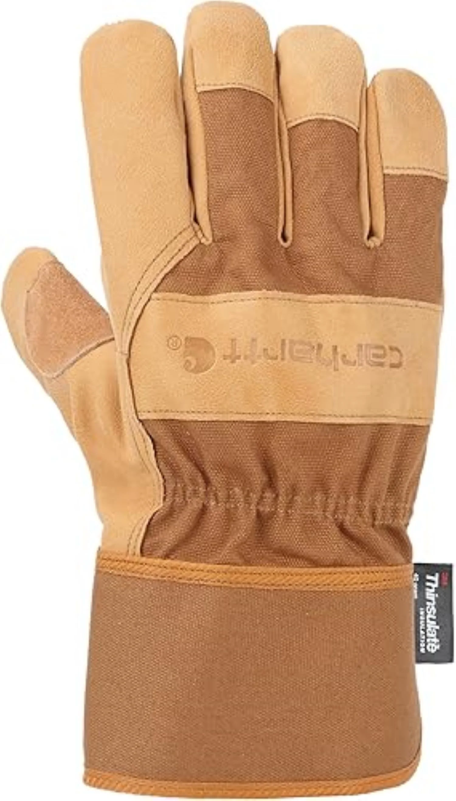 Insulated Grain Leather Safety Cuff Work Gloves A513