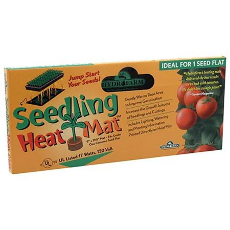 Hydrofarm Jump Start Hydroponic Heat Mat, 17 Watt