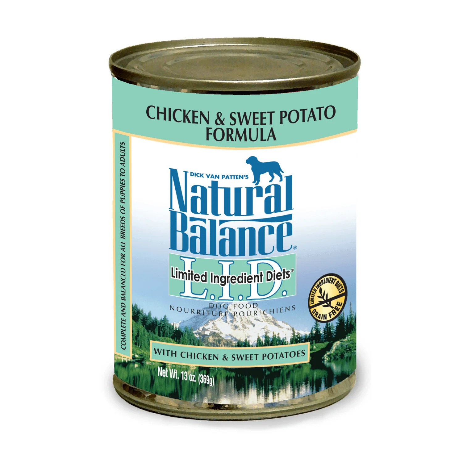 Limited Ingredient Diet Chicken & Sweet Potato Canned Dog Food – 13 oz.