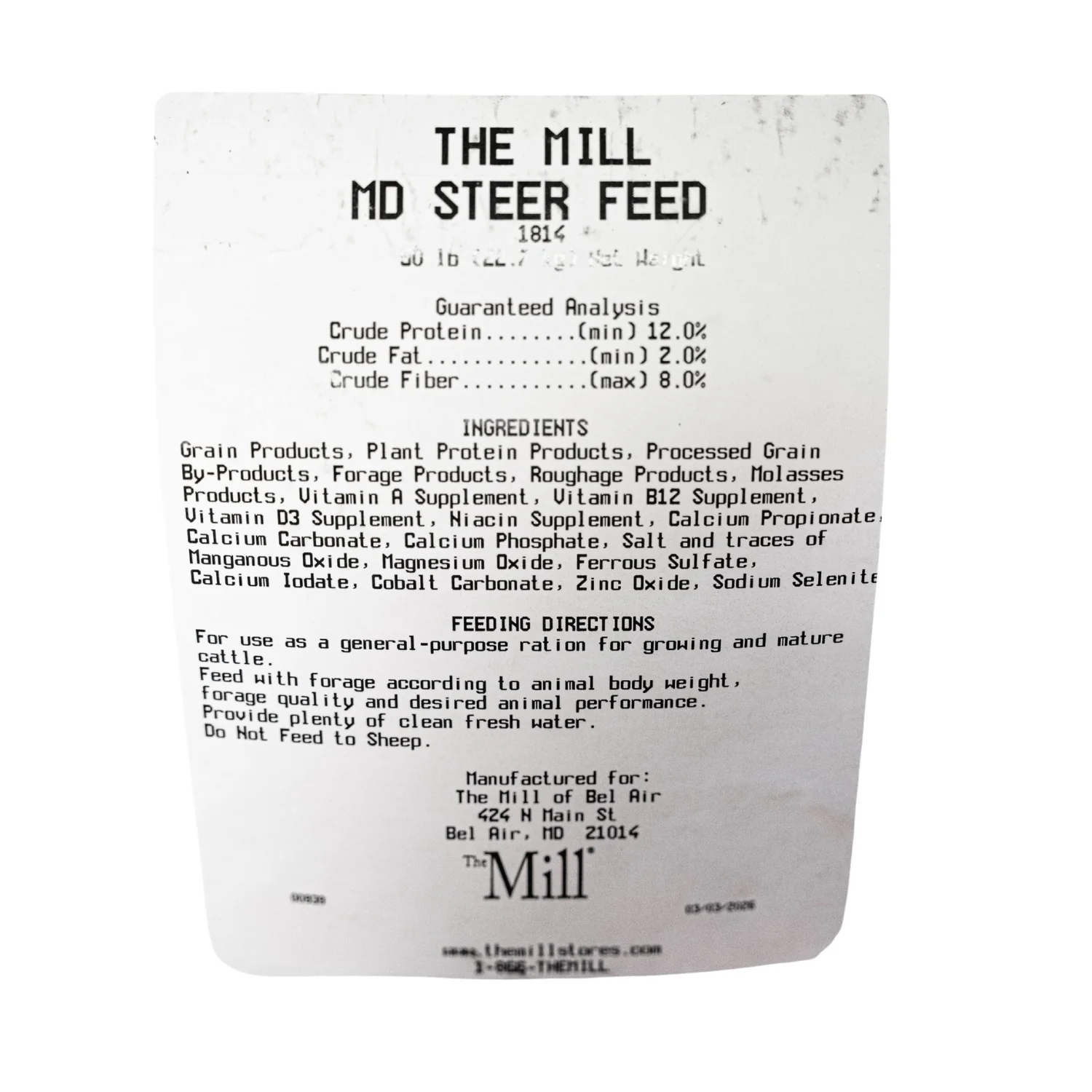 The Mill Mason-Dixon Steer Feed - Image 3