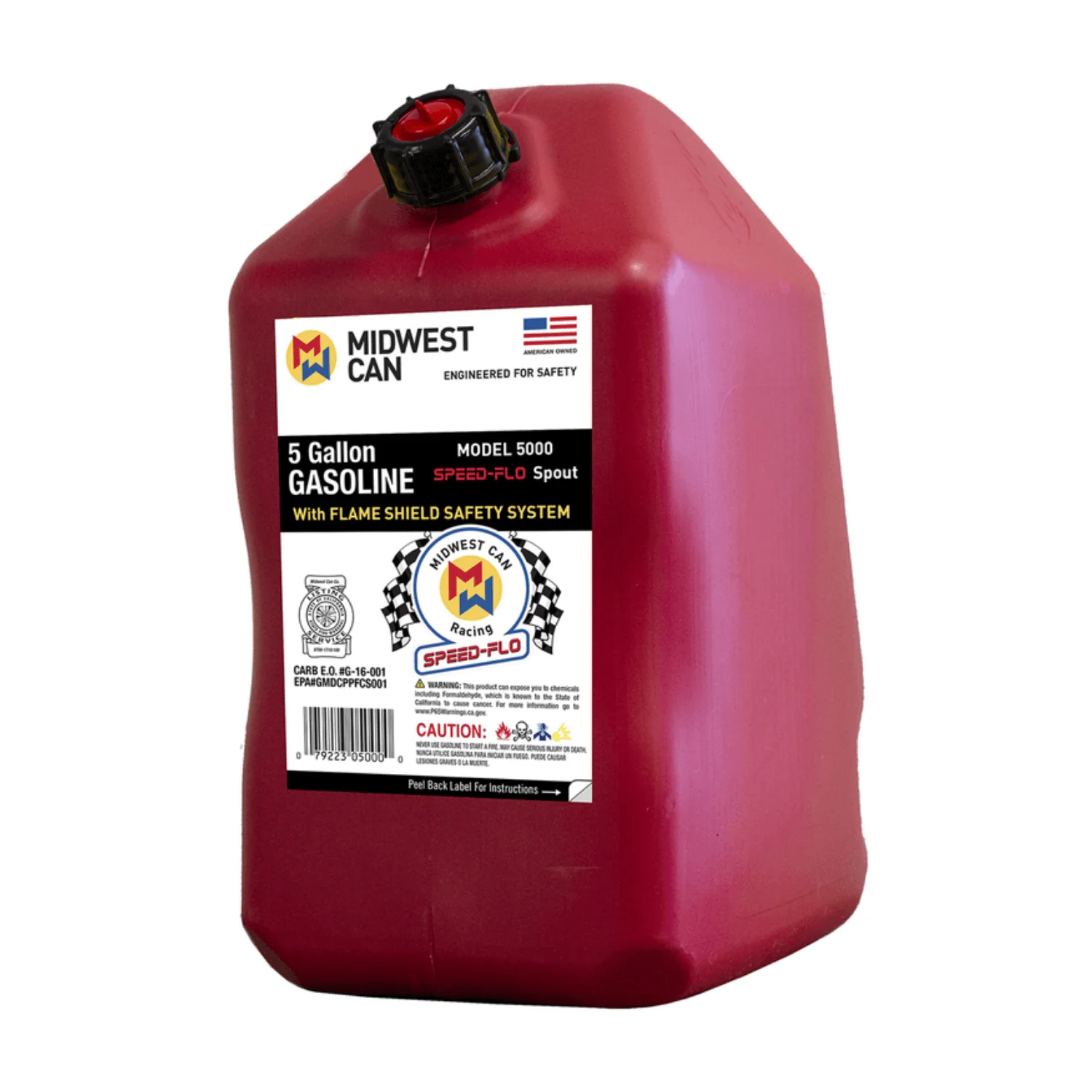 Midwest Can Company® 5010 Speed-Flo Gas Can – 5 Gallon