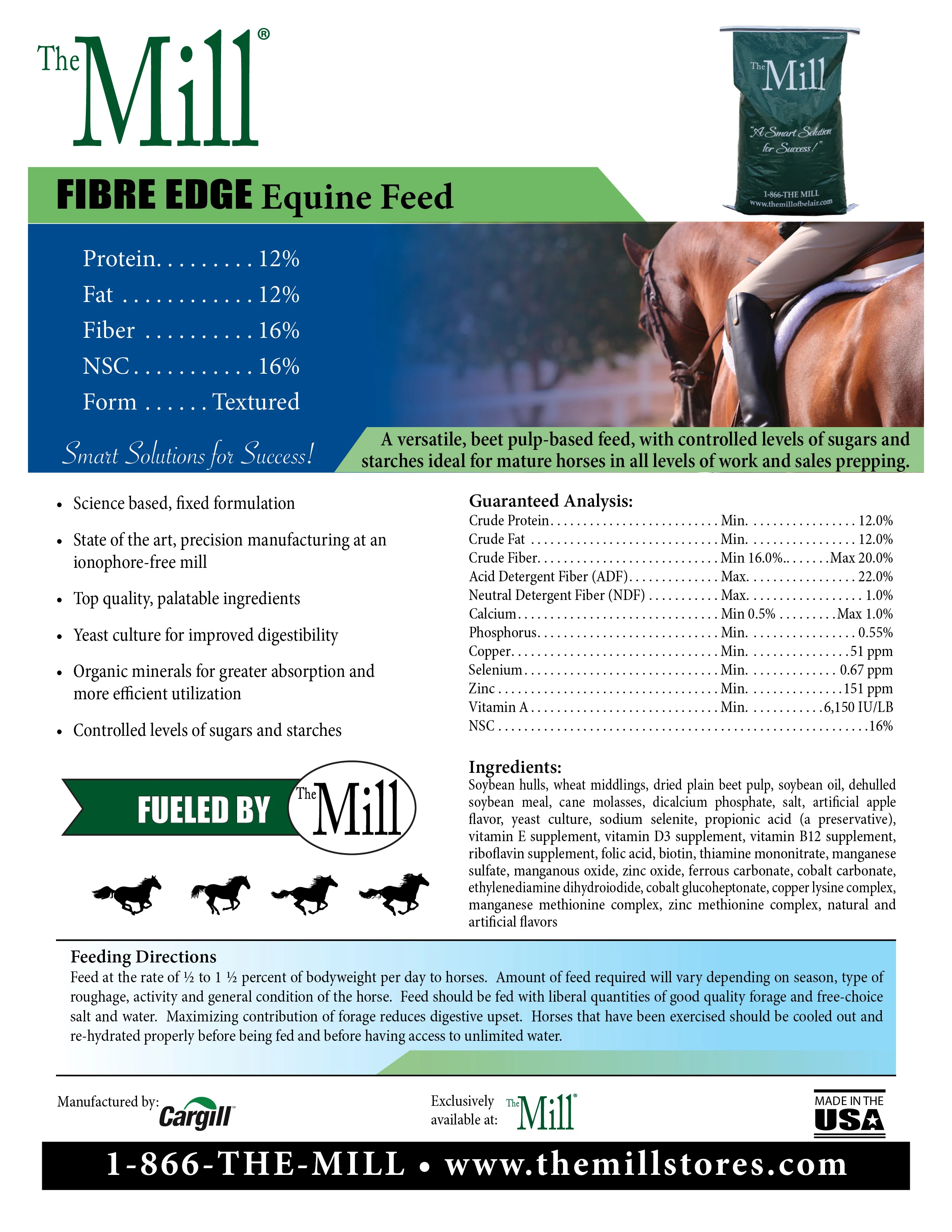 The Mill Fibre Edge Horse Feed - Image 4