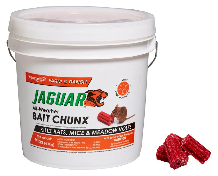 Motomco Jaguar Rat and Mouse Bait Chunx