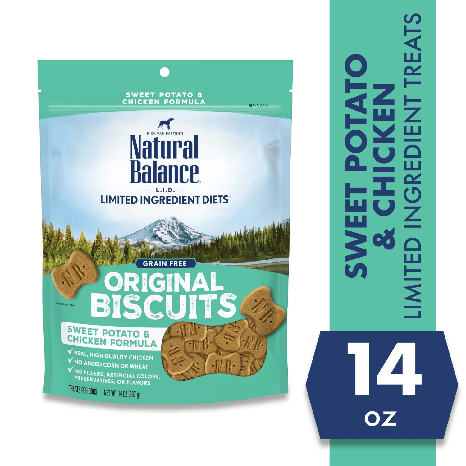 Natural Balance® Rewards Crunchy Biscuits – Chicken Recipe