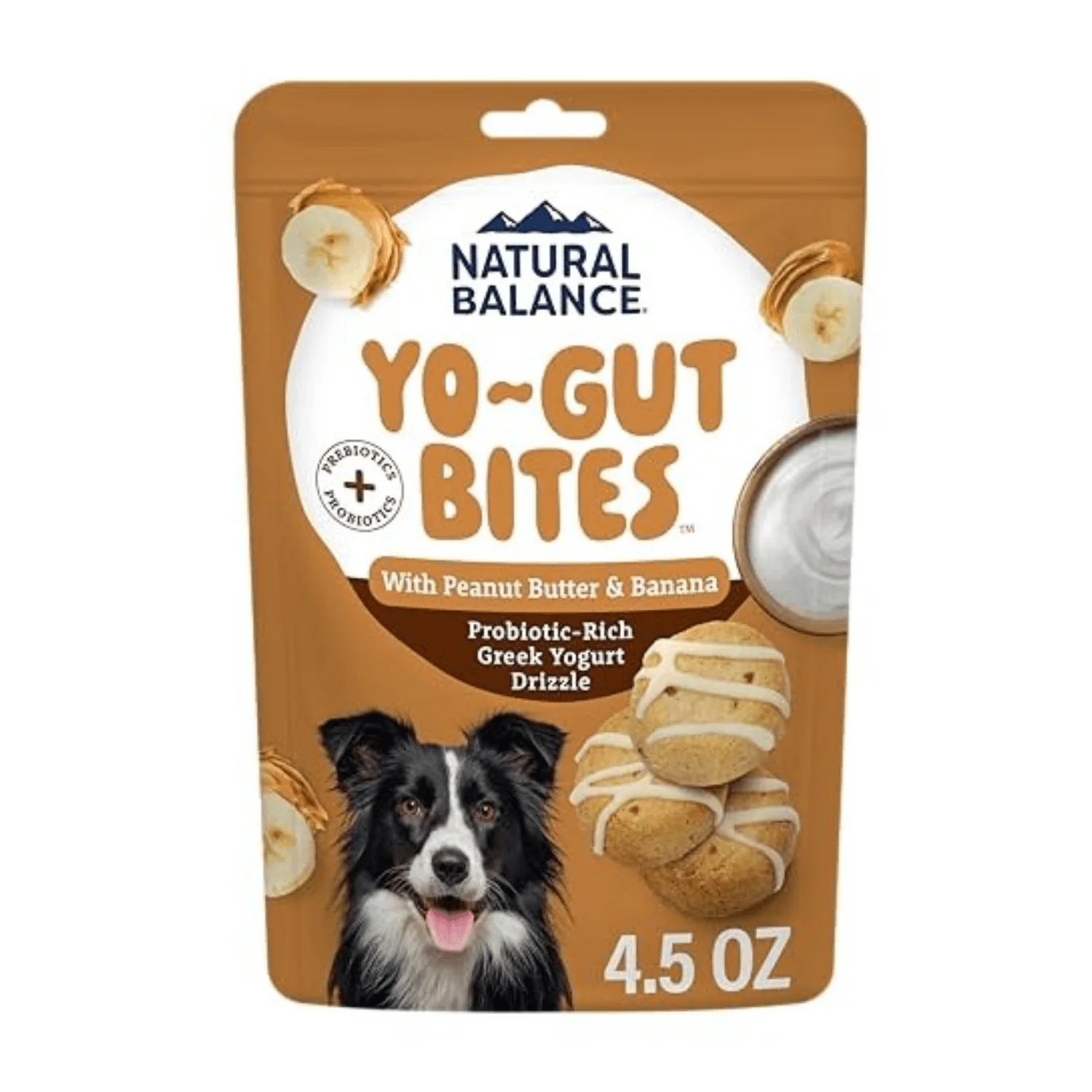 Natural Balance® Yo-Gut Bites Dog Treats – Peanut Butter & Banana