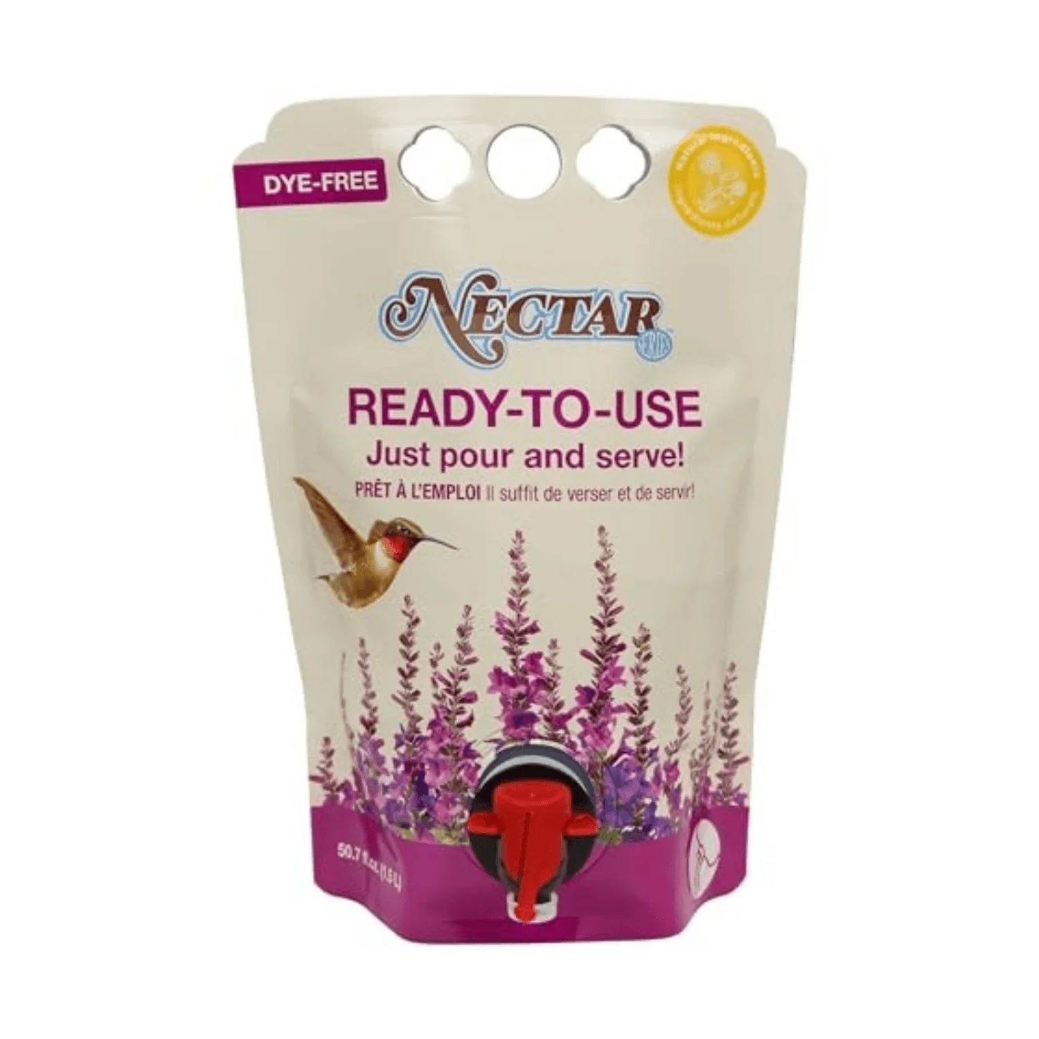 Nature’s Way® Nectar Series Ready-to-Use Clear Hummingbird Nectar – 51 oz