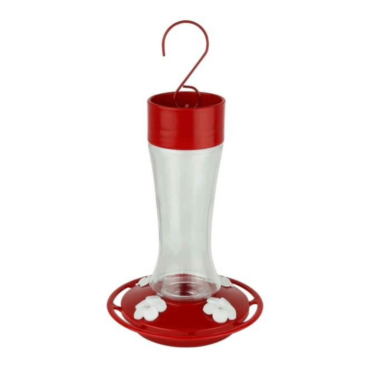 Nature’s Way® Scarlet Silhouette Glass Hummingbird Feeder – 10 oz.