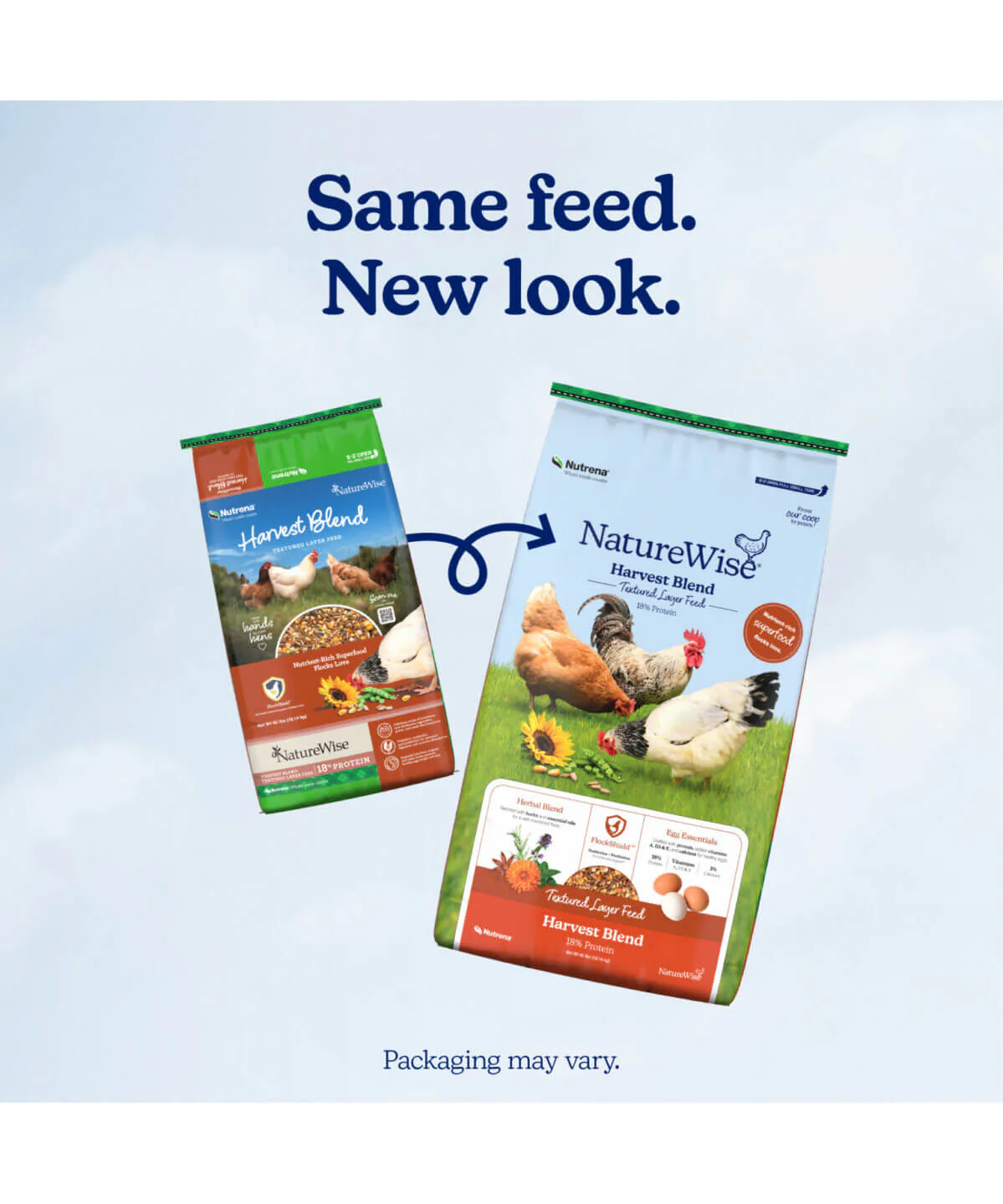 Nutrena Harvest Blend 18% Textured Chicken Feed, 40 lb - Image 2