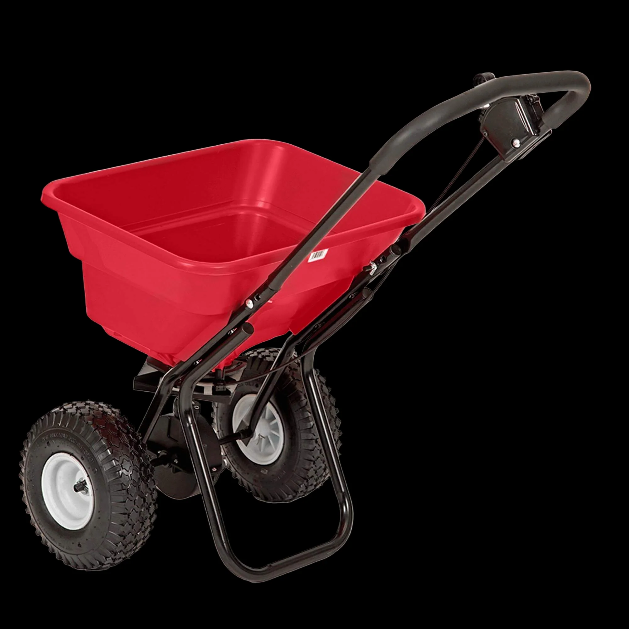 80lb Commercial Broadcast Spreader with Pneumatic Tires - Image 2