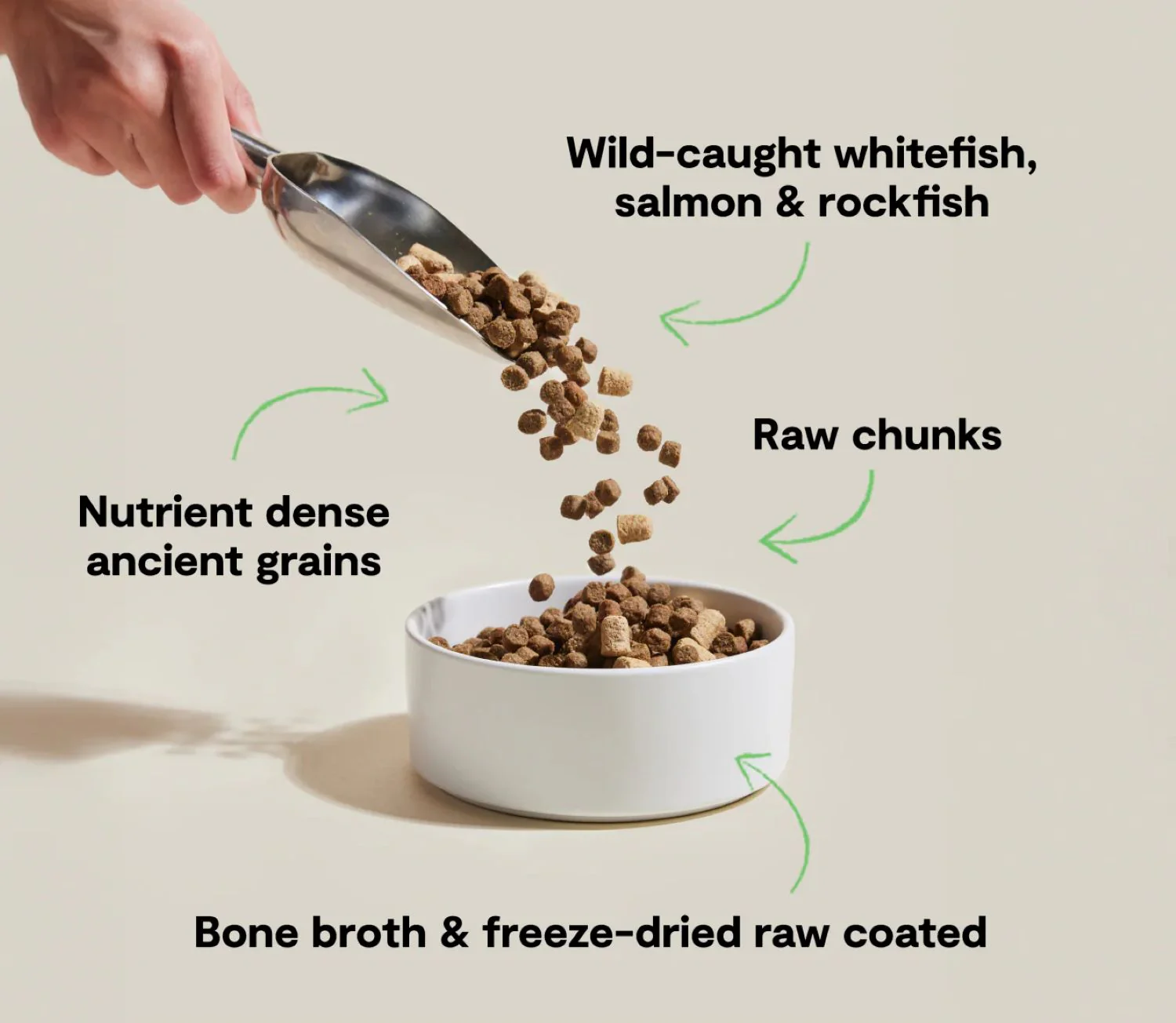 Open Farm RawMix Wild Ocean & Ancient Grains Dog Food 3.5lb. - Image 2