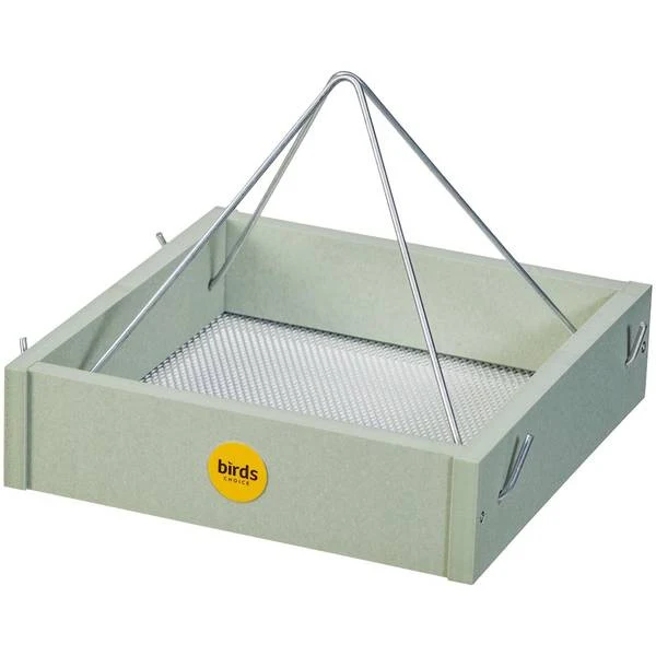 Plastic Hanging Tray Bird Feeder