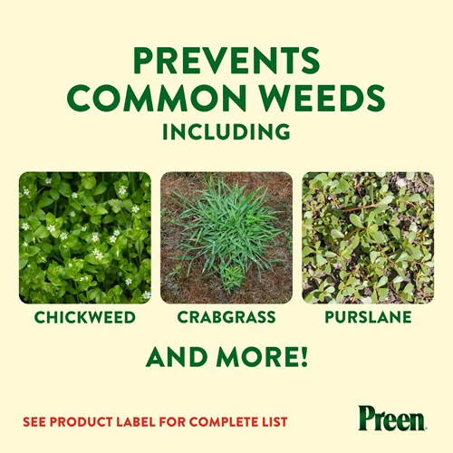 Preen® Garden Weed Preventer - 5.6 LB Bottle - Image 4