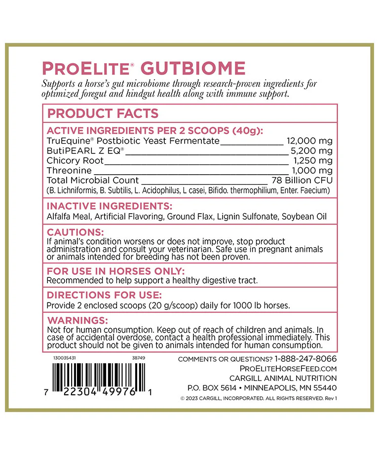 ProElite GutBiome Supplement for Horses - Image 3