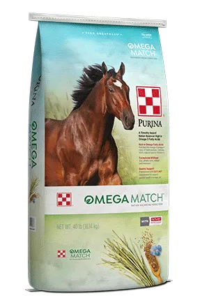 Purina® Omega Match® Ration Balancing Horse Feed