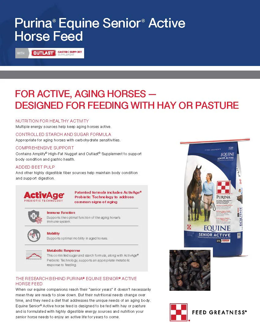 Purina Equine Active Senior Horse Feed - Image 4