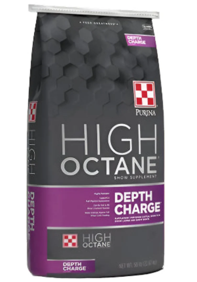 Purina High Octane Depth Charge Show Feed Supplement, 50 lb
