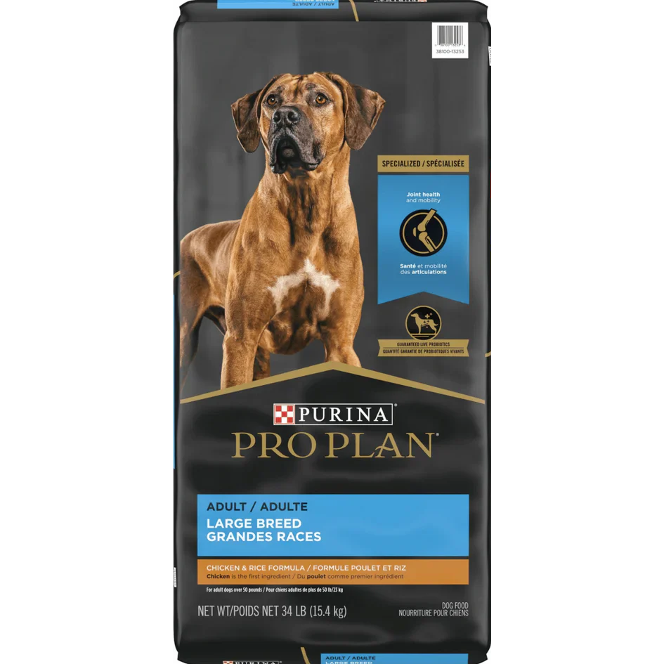 Purina Pro Plan® Adult Large Breed Chicken & Rice Formula Dry Dog Food