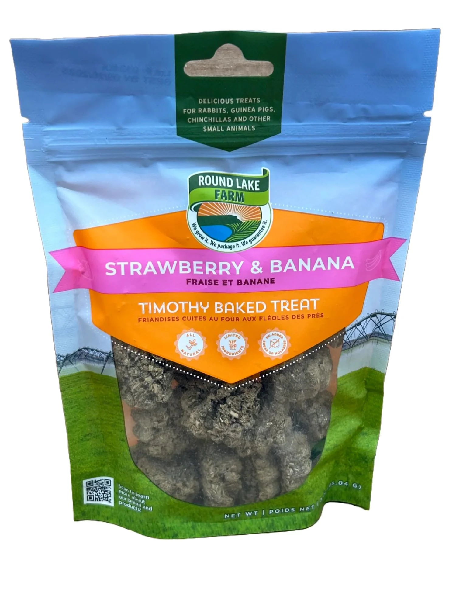 Round Lake Farm Strawberry & Banana Small Pet Treat