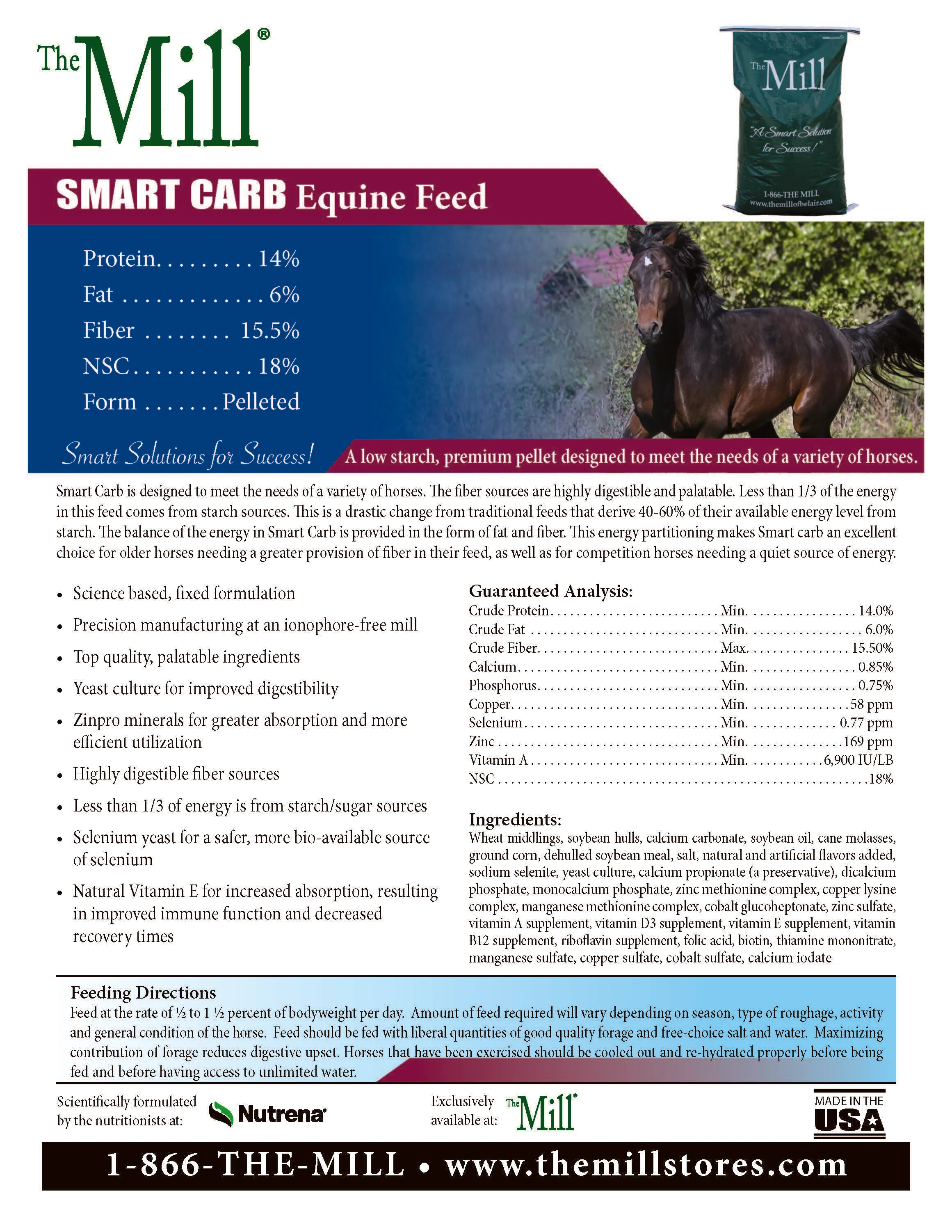 The Mill Smart Carb Horse Feed - Image 4