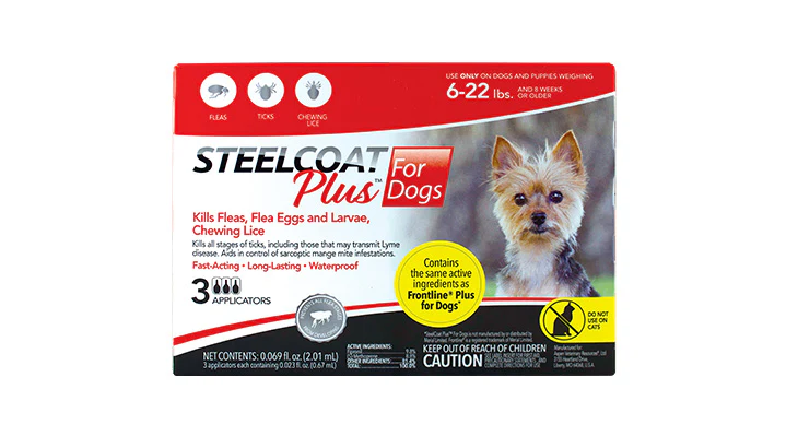 SteelCoat Plus® for Dogs 6–22 lbs