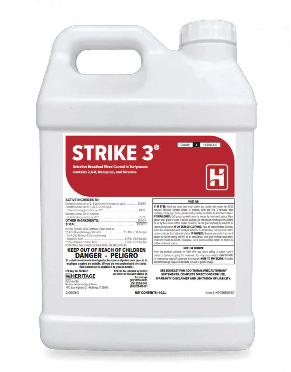 Strike 3® Herbicide 3-Way Broadleaf Weed Control