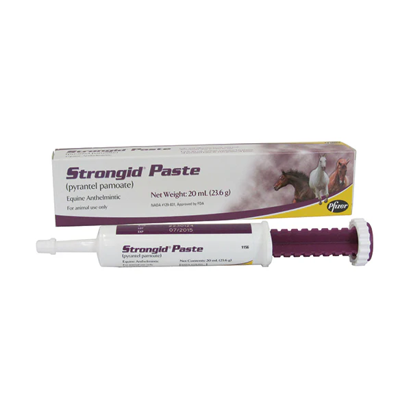 Strongid Equine Deworming Parasite Control Paste