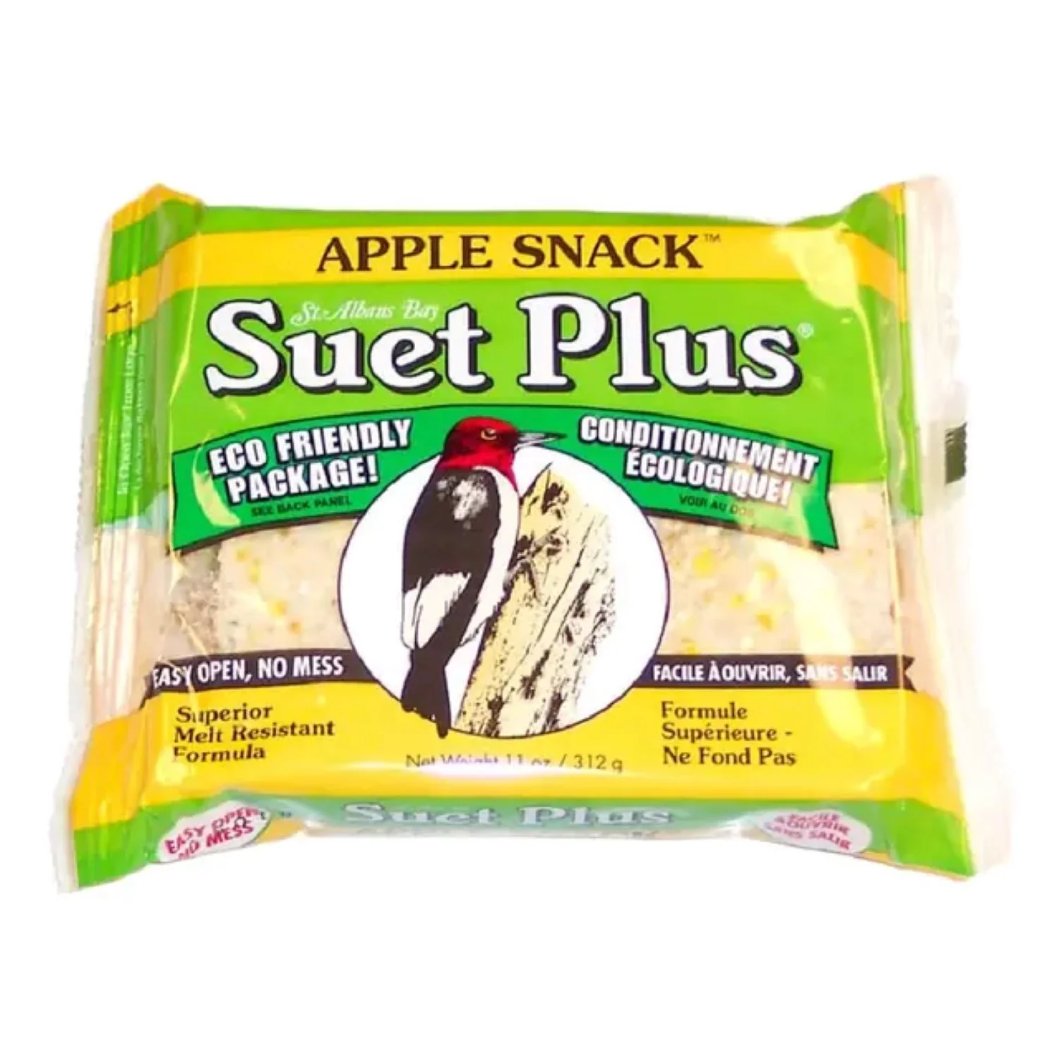 Suet Plus Apple Snack for Wild Birds - Image 2